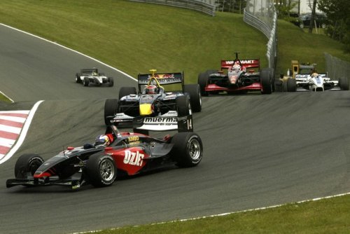 Robert Doornbos leidt het veld, Copyright CCWS